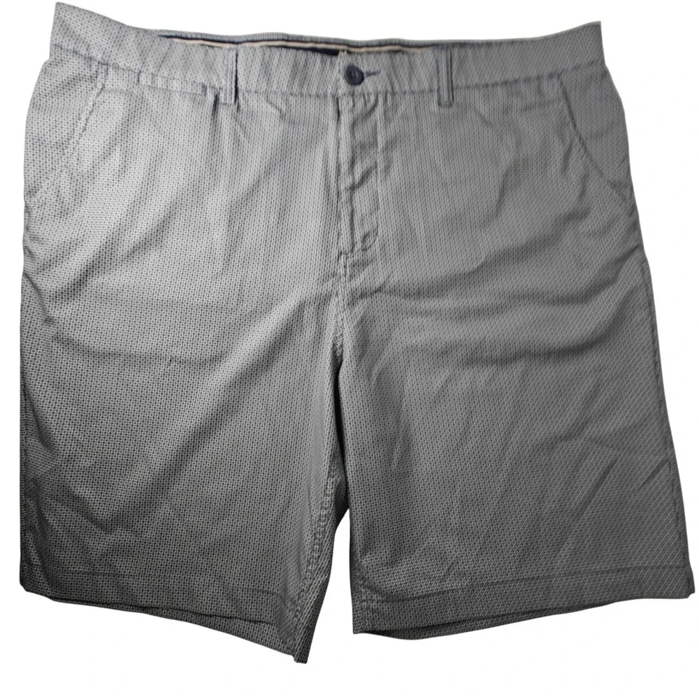 Johnnie-O Mens Pacific Blue Geometric Performance Shorts JMSH1620 Size 40